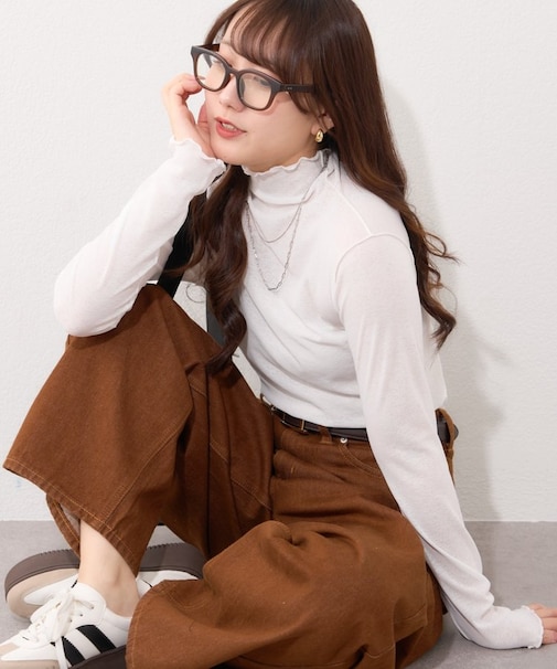 【2026SS】レイヤードにおすすめ、シアーネットボトルネックプルオーバー