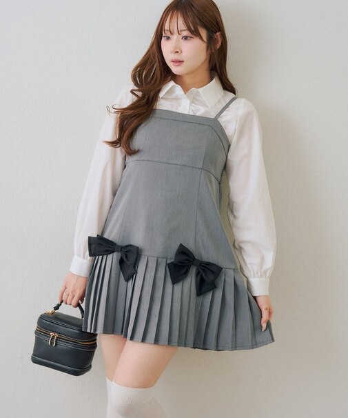 【2026SS】プリーツキャミワンピース