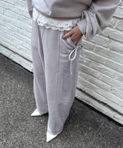 【2026SS】ラメ裏毛スウェットパンツ