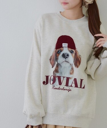 【RMAF】ニット帽イヌプルオーバー