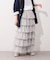 【2026SS】シフォンプリーツティアードスカート
