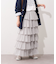 【2026SS】シフォンプリーツティアードスカート