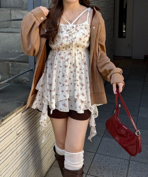 【2026SS】レースUPキャミチュニック