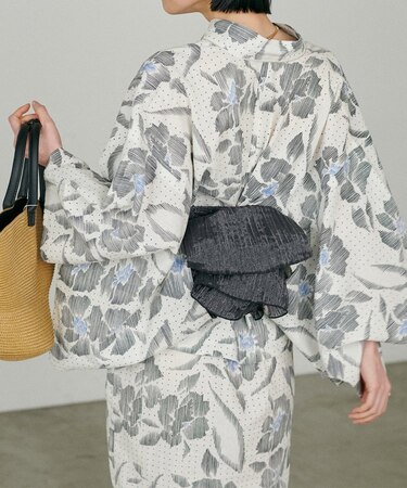 【LARUTA】ラメしわ兵児帯