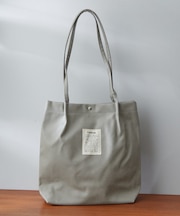 【A4サイズ収納◎】合皮ハンドルタックトート