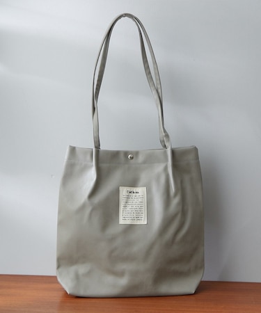 【A4サイズ収納◎】合皮ハンドルタックトート