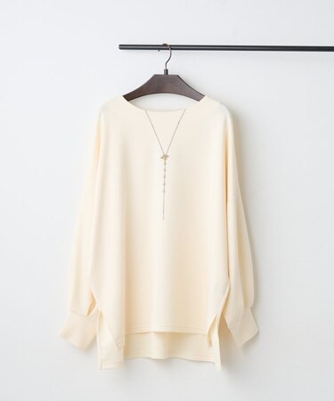 ネックレス刺繍２WAYプルオーバー