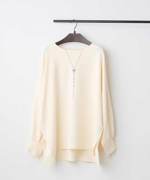 ネックレス刺繍２WAYプルオーバー