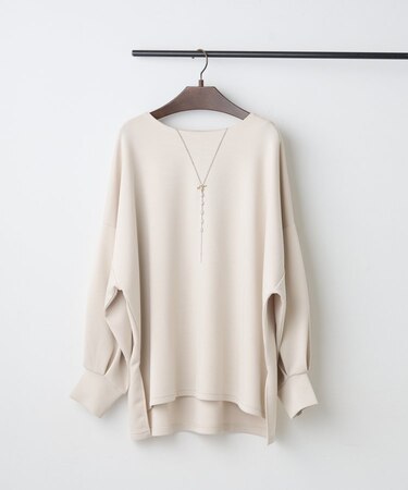 ネックレス刺繍２WAYプルオーバー