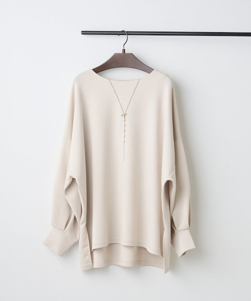 ネックレス刺繍２WAYプルオーバー