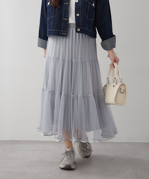 【2026SS】キラキララメチュールスカート