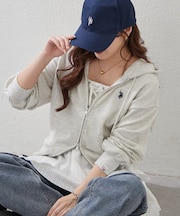 【U.S. POLO ASSN. ×RMAF】WZIPパーカー