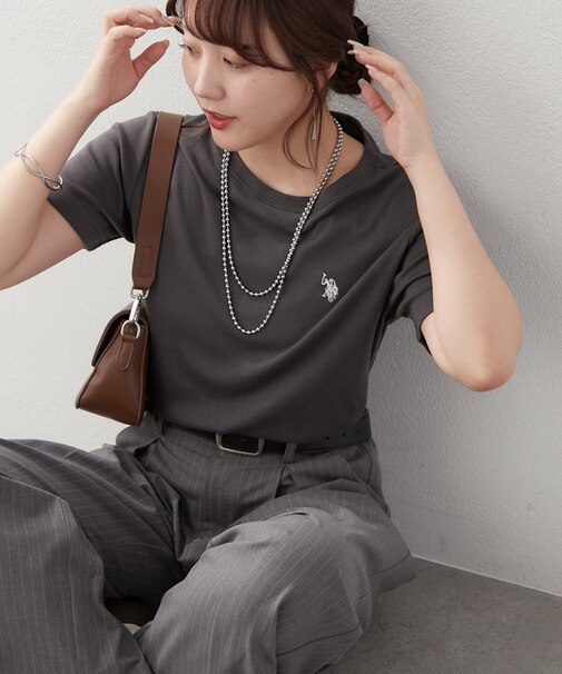 【U.S. POLO ASSN. ×RMAF】スムースTシャツ