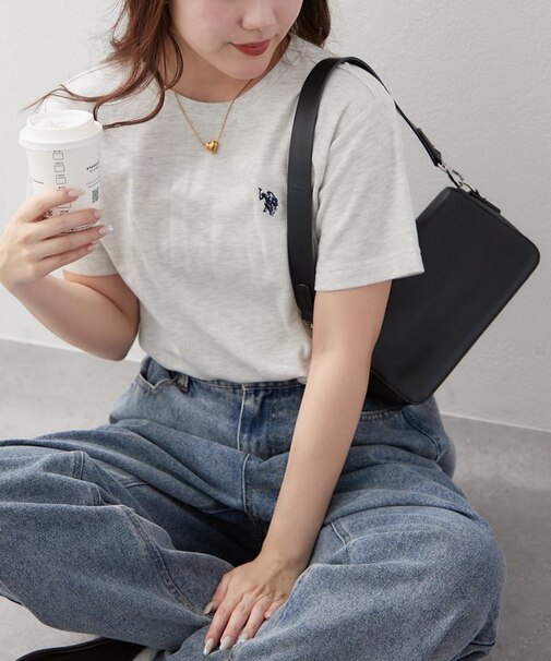 【U.S. POLO ASSN. ×RMAF】スムースTシャツ