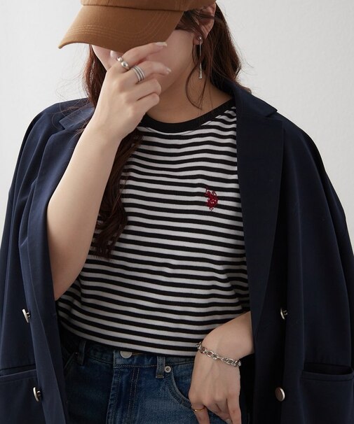 【U.S. POLO ASSN. ×RMAF】スムースTシャツ