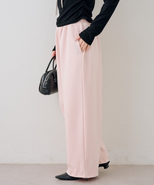 【set upで楽しめる】ロゴキラリダンボールスウェットパンツ