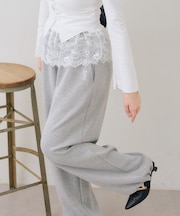 【set upで楽しめる】ロゴキラリダンボールスウェットパンツ