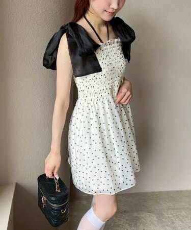 【one after another】シャーリングビスチェ