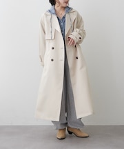 春のマストアウター、ロングトレンチコート