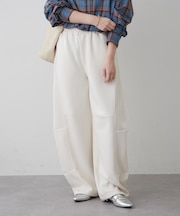 カーブシルエットスウェットパンツ