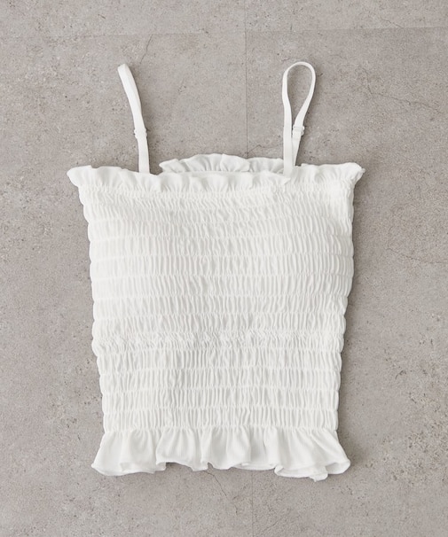 【カップ取り外し可】シャーリングブラトップ