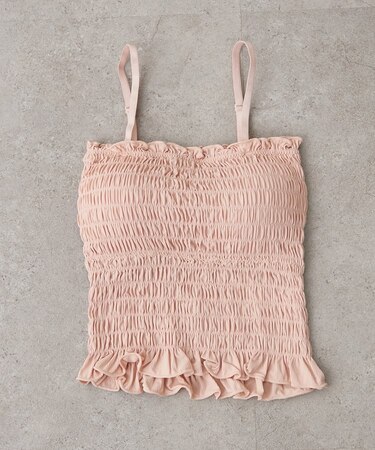 【カップ取り外し可】シャーリングブラトップ