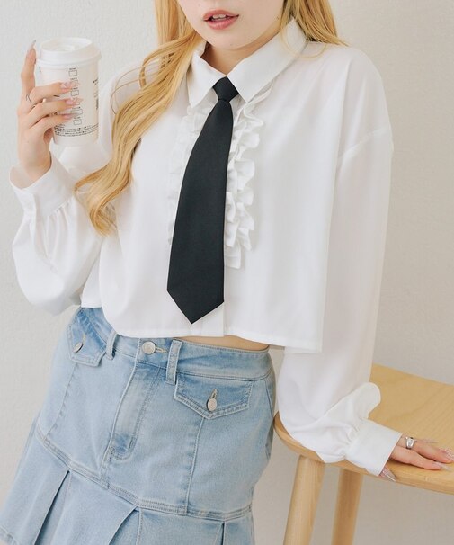 【RMAF】フリルブラウス