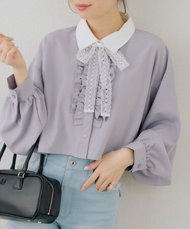 【RMAF】フリルブラウス