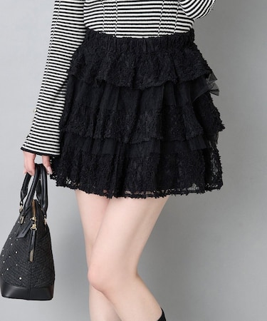 【one after another】フリルミニスカート