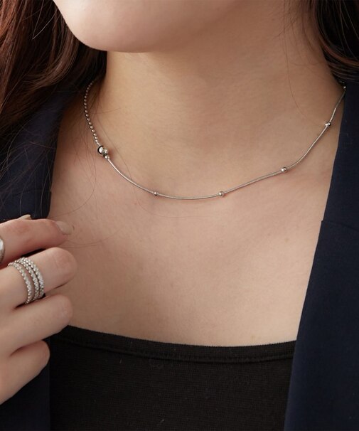 【RMAF】アシンメトリーネックレス