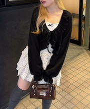 【RMAF】ラッフルボレロカーディガン