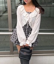 【RMAF】ラッフルボレロカーディガン