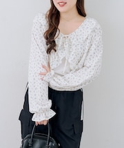 【RMAF】ラッフルボレロカーディガン