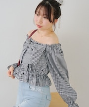 【RMAF】リボン付きブラウス