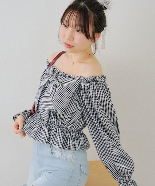 【RMAF】リボン付きブラウス