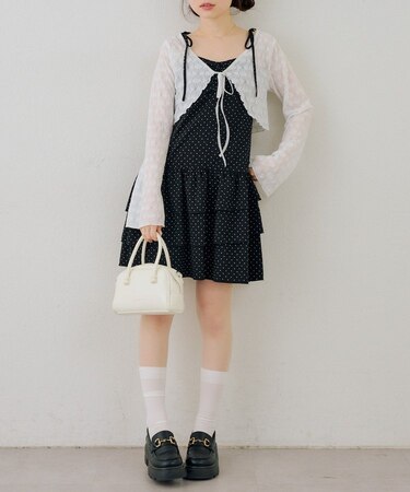 【continuer】レースボレロ×キャミチュニックSET