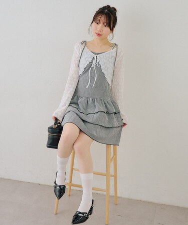 【continuer】レースボレロ×キャミチュニックSET