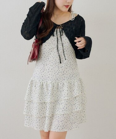 【continuer】レースボレロ×キャミチュニックSET