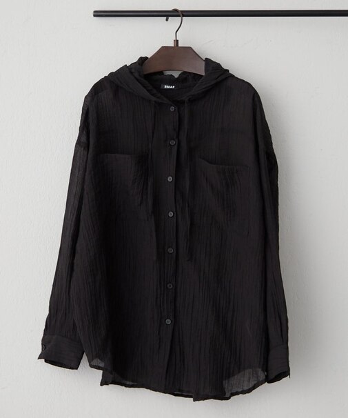 フードシアーBIGシャツ