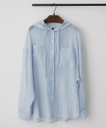 フードシアーBIGシャツ