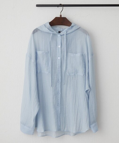 フードシアーBIGシャツ