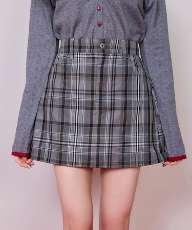 【one after another】ハートコレデニムミニ