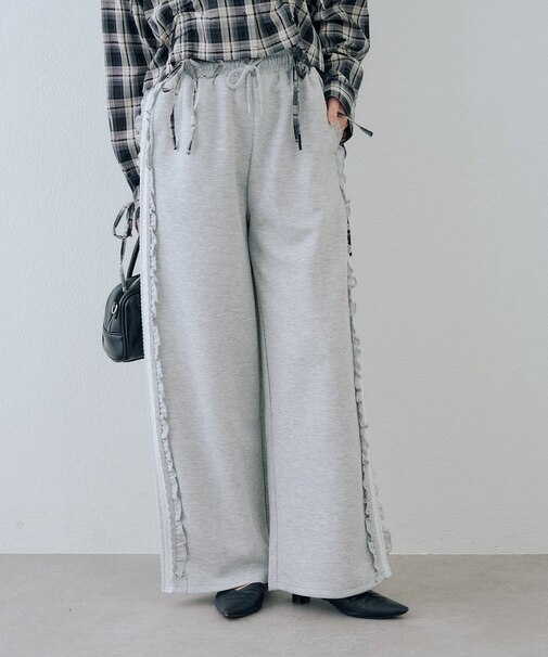 【continuer】【セットアップ】トラックレースパンツ