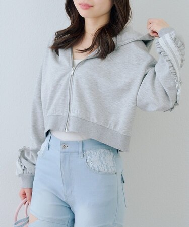 【continuer】【セットアップ】トラックレースパーカー