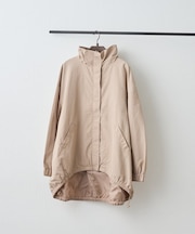 【ニュアンスカラーが魅力】スタンドカラーブルゾン