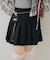 【continuer】チャーム付プリーツミニスカート