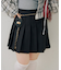 【continuer】チャーム付プリーツミニスカート