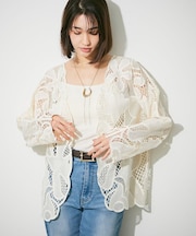 【リバイバルアイテム】クロシェレースジャケット