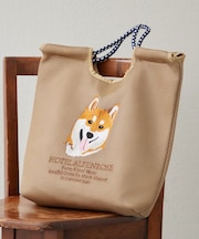【人気シリーズ！】メッシュアニマル刺繍コードトートバッグ
