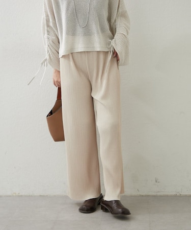 らくちんイージープリーツパンツ